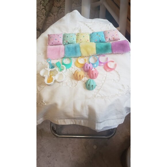 Quints Accessory Lot Vintage Tyco Toys Beach Accessories Sun Visor Sand - Picture 7 of 10